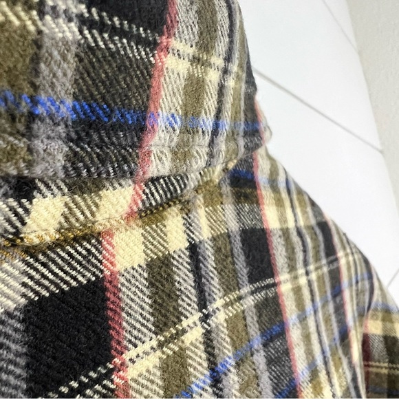 NWT EVERLANE The Boxy Flannel Button Down Shirt Small - Picture 10 of 13